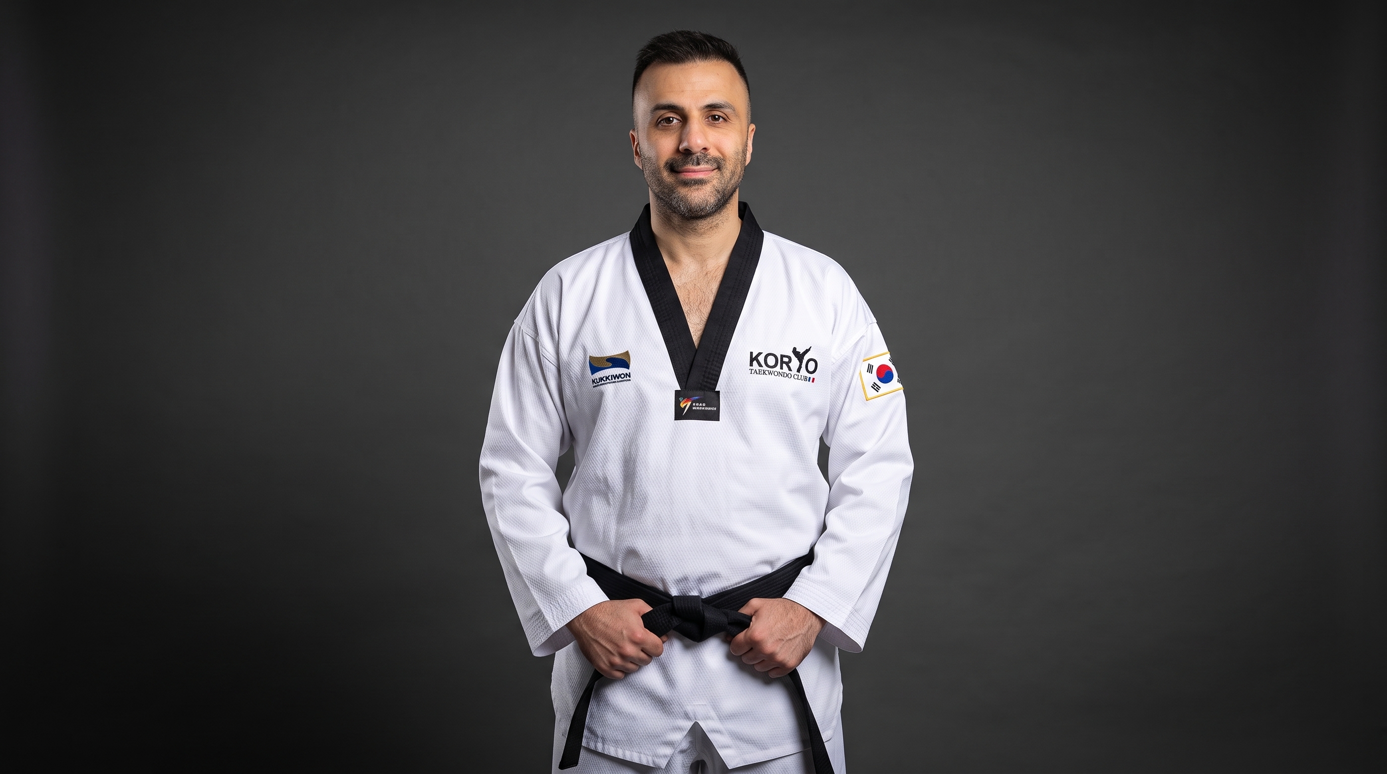 Master Hamed Konarivand in taekwondo dobok